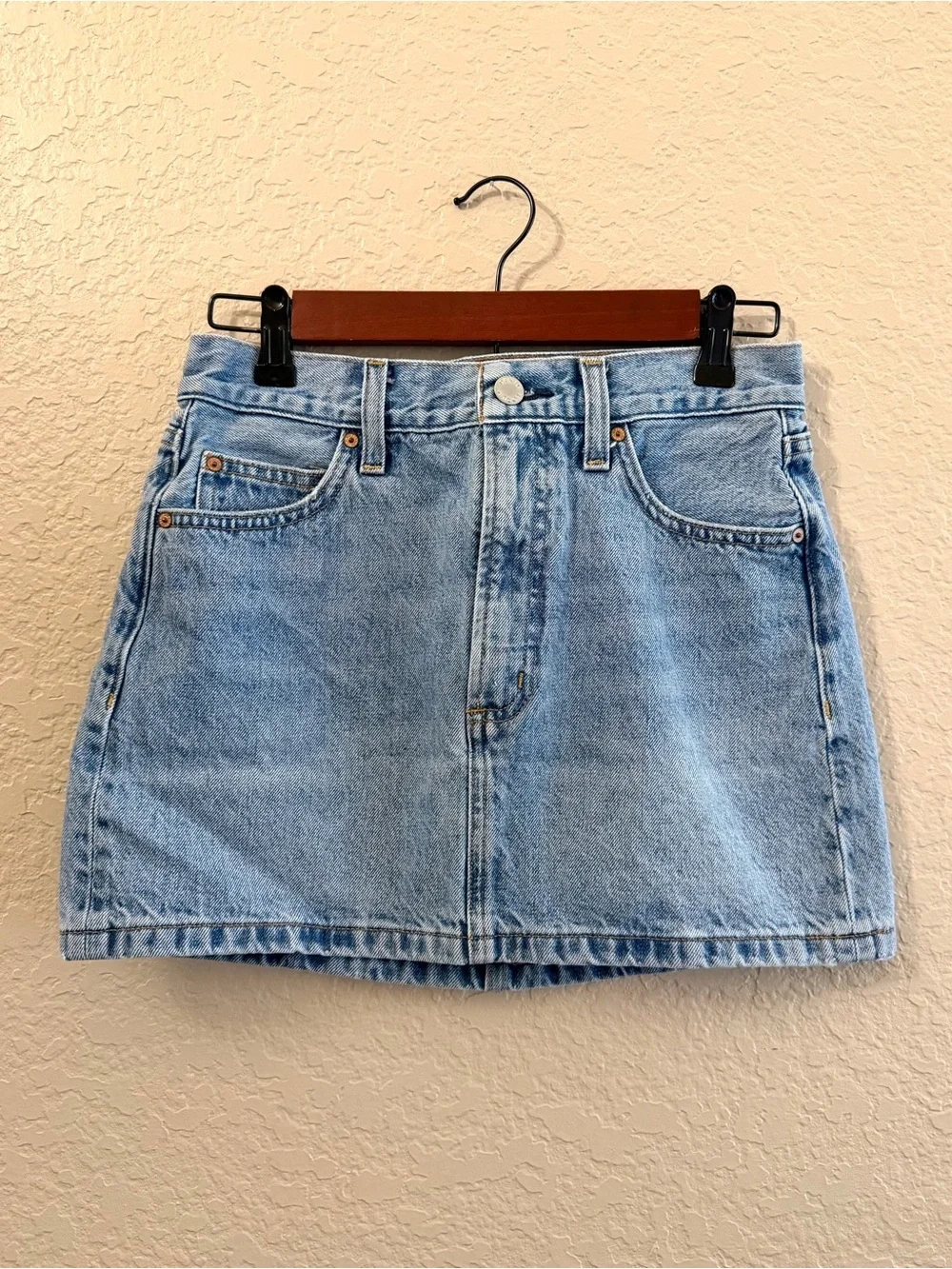 Aritzia Denim Forum Ricci Denim Skirt
